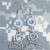 9mm Caliber Silver I Love my Soldier Tanzanite Crystal Dangle Bullet Earrings