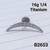 16g Titanium Curved Line CZ 1/4 Cartlidge Crawler 1/4 Labret Ring 16g Titanium Curved Line CZ 1/4 Cartlidge Crawler 1/4 Labret Ring