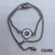 9mm Caliber Mystic AB Crystal Stainless Steel Adjustable Chain Bracelet
