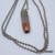 9mm Caliber Recycled Nickel Bullet Necklace