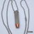 38 Spec Caliber Recycled Nickel Bullet Necklace