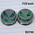 7/8 Inch Stainless Jack Halloween Tunnels Gauges Plugs