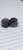 5/8 inch Silver Obsidian Organic Stone Plugs Gauges B3129