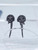 2x 8g Horn Skull Hanger Taper Gauges B3609