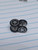 2x 16g Stainless Silver Star Faux Plugs Earrings B3529