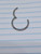 12g Silver 5/8 Hinged Hoop Seamless Ring B3664