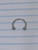 16g Stainless Silver 7/16 Horseshoe Ring Gauges B3699