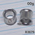 00g Silver Stainless Add a Charm Screw Tunnels Plugs Gauges B3679