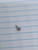 16g Titanium Silver 4x8mm Spike Dermal Implant Top B3721
