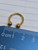 10g Gold Stainless 1/2 Horseshoe Ring Gauges B3788