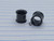00g Black Stainless Add a Charm Screw Tunnels Plugs Gauges B3678