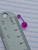 14g Purple Translucent 3/8 Belly Button Ring B3653