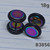 2x 18g Stainless Rainbow Cheater Faux Plugs Earrings B3856