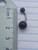 14g Titanium Black Glitter 3/8 Belly Ring B3507
