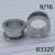9/16 Inch Silver Stainless Plugs Tunnels Gauges Earrings B3320