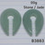 00g Green Jade Stone Hangers Taper Plugs Gauges B3883
