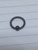14g Black Matte 3/86 CBR/BCR Captive Ring B3904