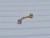 16g Gold Stainless CZ Ball 5/16 Eyebrow Ring B0221