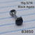 16g Silver Stainless 4mm Black Agate 5/16 Labret Ring B3850