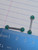 14g Titanium Green Jade 9/16 Nipple Rings Barbells B3914