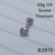 20g Titanium Round 2.5mm CZ 1/4 Nose Labret B3915
