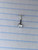 14g Titanium CZ Threadless 5/16 Floating Belly Ring B3949