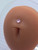 14g Titanium 5mm Pink CZ Threadless 5/16 Floating Belly Ring B3955