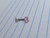 14g Titanium 5mm Pink CZ Threadless 5/16 Floating Belly Ring B3955