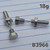 18g Silver Hex Bolt Faux Tapers Plugs Earrings B3966