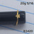 20g Gold Stainless Star 5/16 Nose Hoop Ring B3420