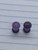4g Organic Amethyst Stone Plugs Tunnels Gauges B4012