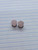 0g Rose Quartz Stone Single Flare Gauges Plugs B4001