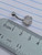 14g Silver CZ Hello Kitty 3/8 Belly Ring B3994