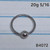 20g Silver Stainless CBR BCR 5/16 Nose Hoop Ring B4072