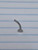 14g Titanium Floating Belly 1/2 Curved Threadless Base Flat Back B4062