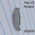 14g Silver Stainless Comfy Hinged 1/2 Belly Ring B3970