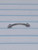 16g Silver Stainless Spike 1/2 Curved Barbell Eyebrow Ring B4041