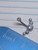 14g Titanium Round Curved Line CZ 3/8 Belly Ring B4149