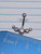 14g Titanium Round Curved Line CZ 3/8 Belly Ring B4149