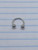 16g Stainless Silver 3/8 I Horseshoe Ring Gauges B4152