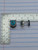 2x 16g Stainless Blue Eye Faux Plugs Earrings B4164