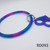 Tye-Dye Color Changing Bangle Keyring Matching Heart