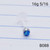 16g Blue Opal Flexible Labret Ring
