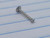 16g Titanium 2mm Square CZ 3/8 Threadless Labret Ring B1100