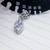 14g CZ Marquise Dangle Belly Ring Navel