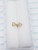 20g Gold Arrow CZ L Bend Nose Ring