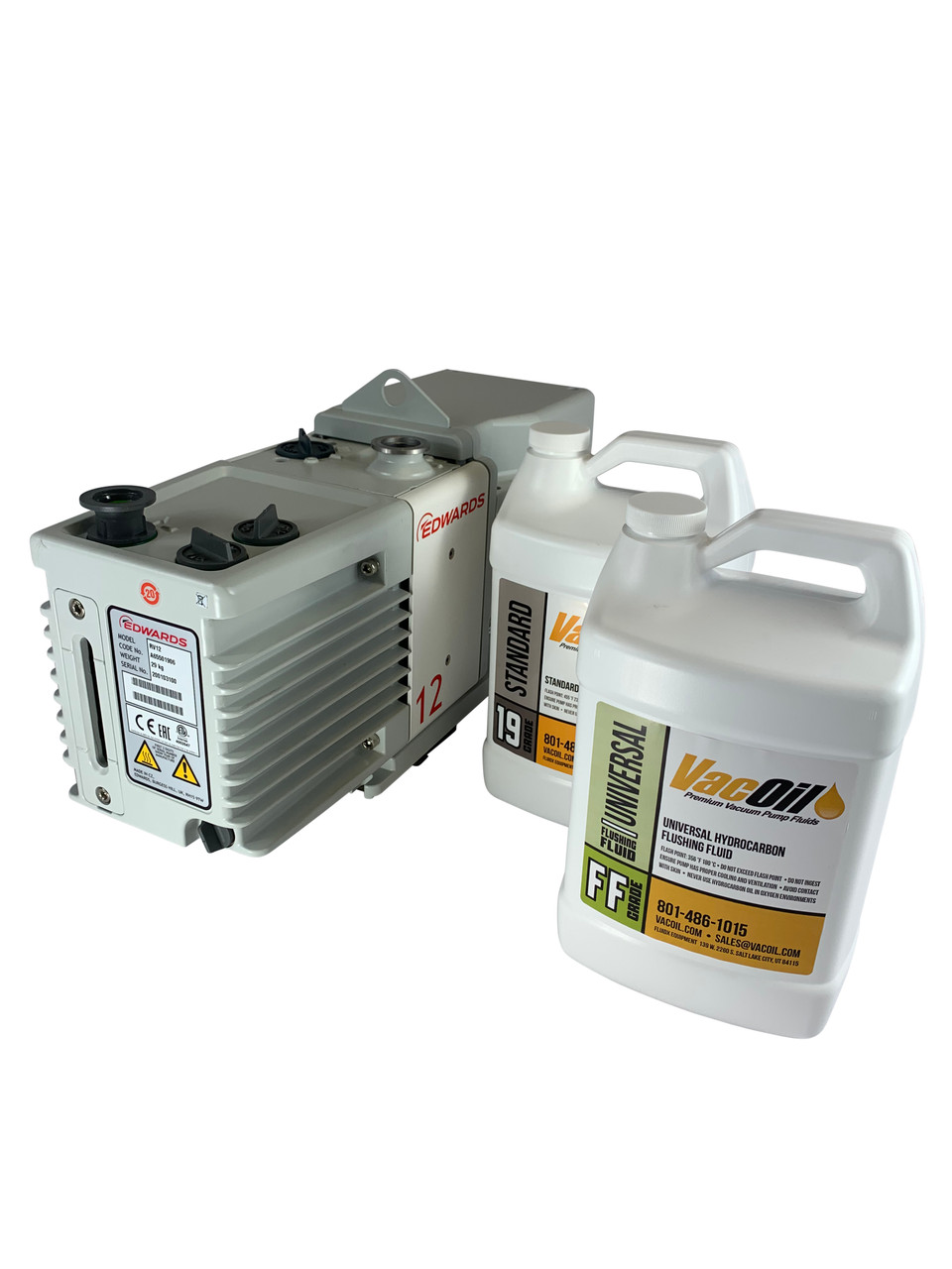 Edwards RV12 10 CFM Vacuum Pump Basic 