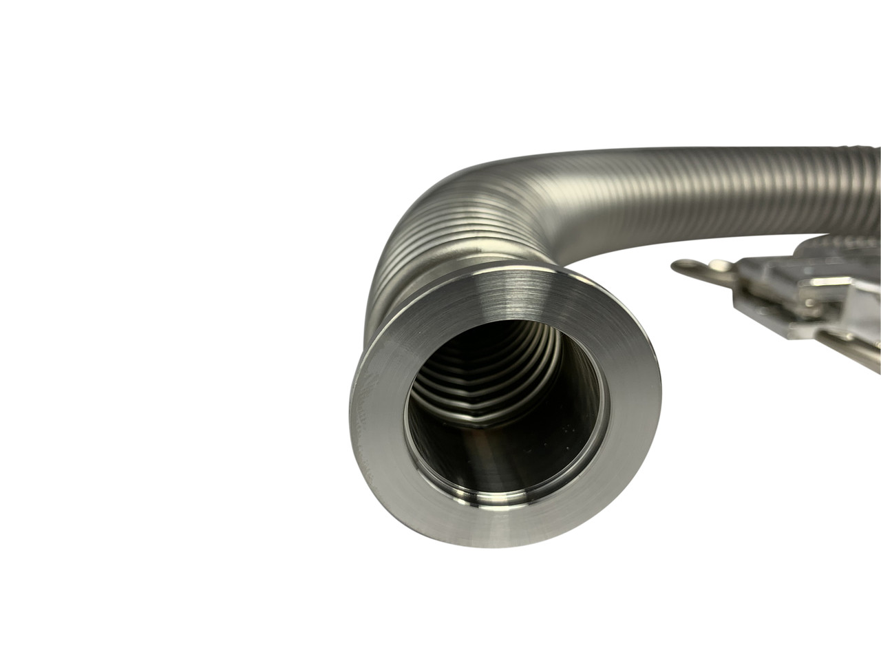 80" Thinwalled Stainless Bellow Vacuum Hose with NW25 Fittings