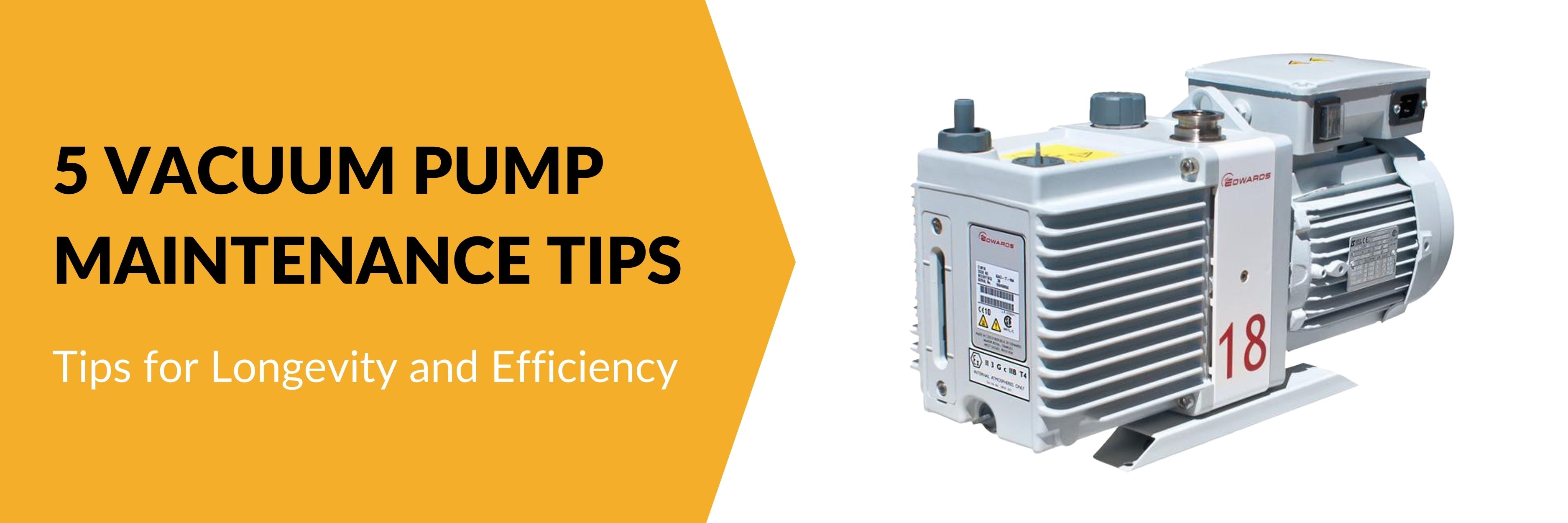 5 Vacuum Pump Maintenance Tips