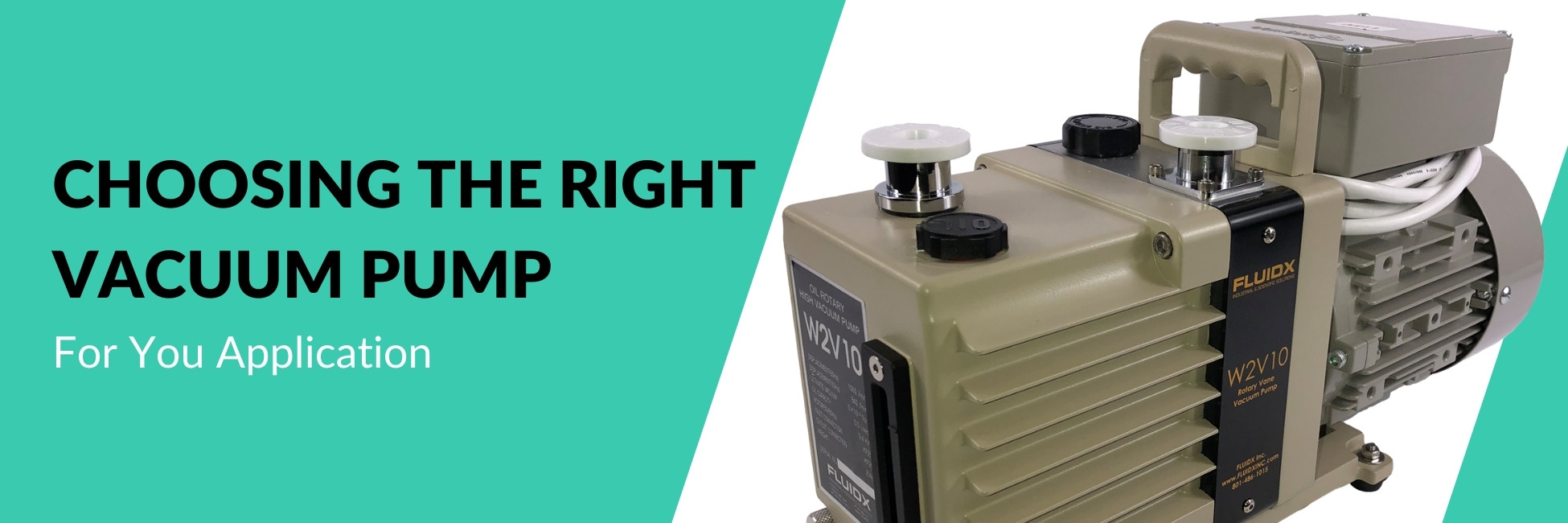 Choosing the Right Vacuum Pump for Your Application COREVAX